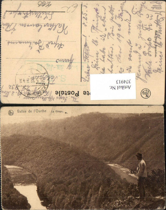 374913,Belgium Vallee de l'Ourthe Le Herou Landschaft
