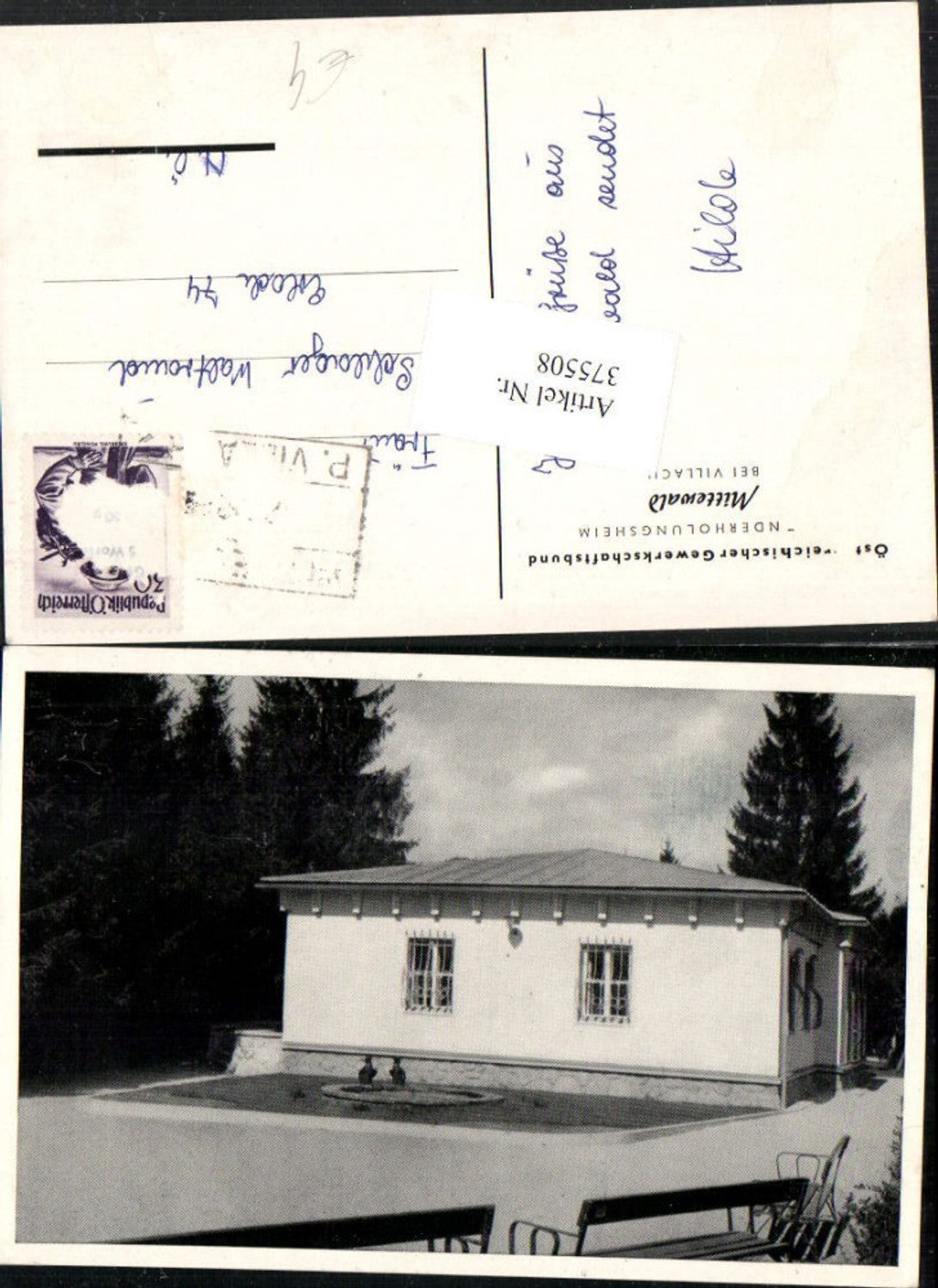 375508,Villach Mittewald Kindererholungsheim