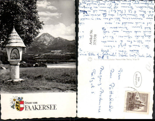 375558,Faakersee See b. Faak Bildstock Bergkulisse