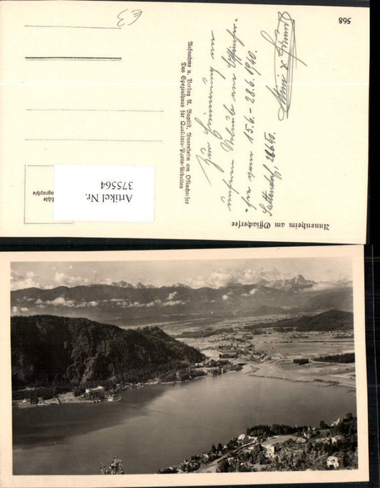 375564,Annenheim am Ossiachersee b. Treffen See Bergkulisse