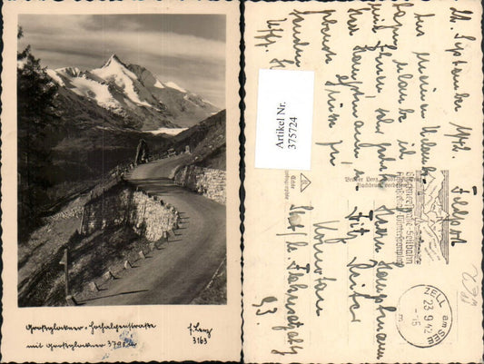 375724,Großglockner Hochalpenstraße b. Heiligenblut Feldpost Stab Flak-Ersatzabteilung 93