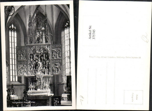 375745,Heiligenblut Kirche Innenansicht Pacher Altar