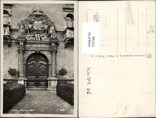 375766,Spittal an d. Drau Schloss Schlossportal Tür Tor