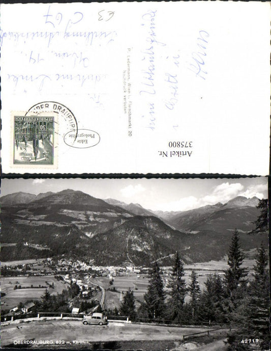 375800,Oberdrauburg Totale Bergkulisse