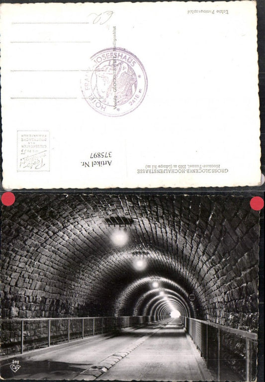 375897,Großglockner Hochalpenstraße b. Heiligenblut Hochtor-Tunnel pub Cosy 262