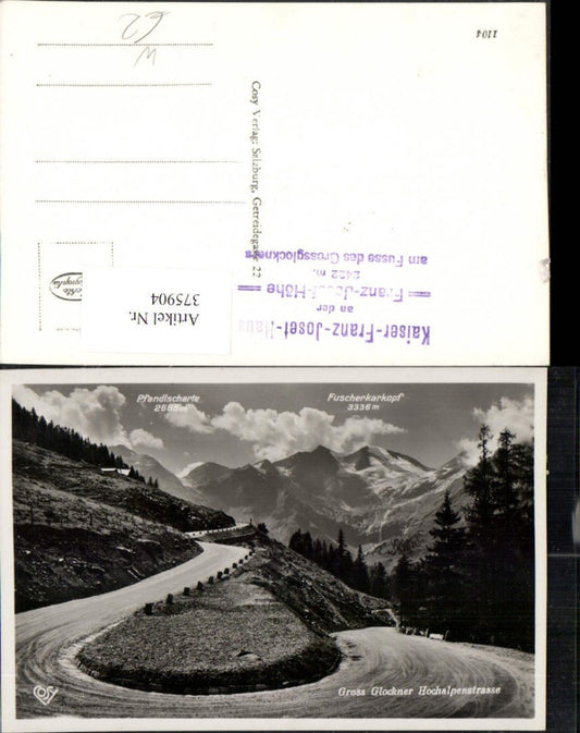 375904,Großglockner Hochalpenstraße b. Heiligenblut Bergkulisse pub Cosy