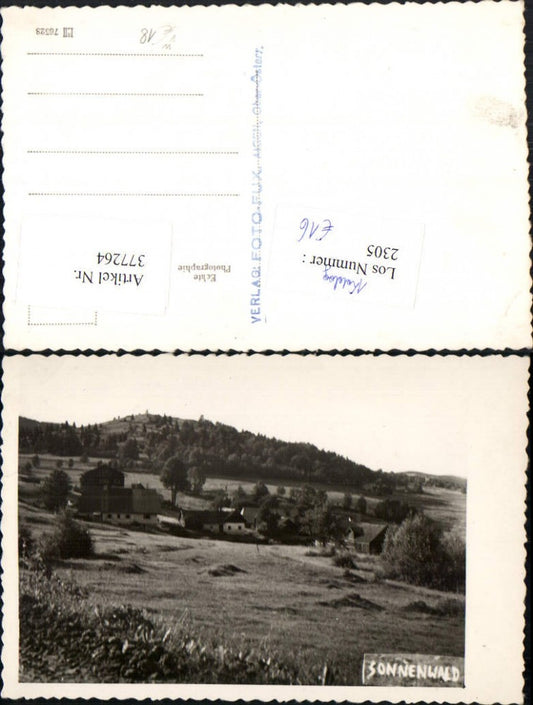 377264, Photo AK Sonnenwald near Aigen im Mühlkreis pub Photo Fux