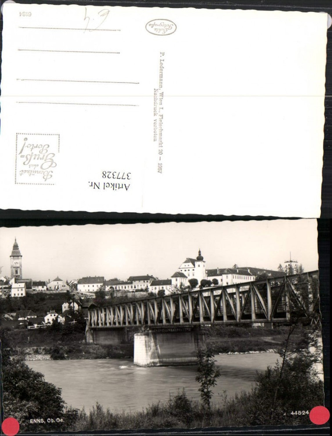 377328,Enns Teilansicht Brücke