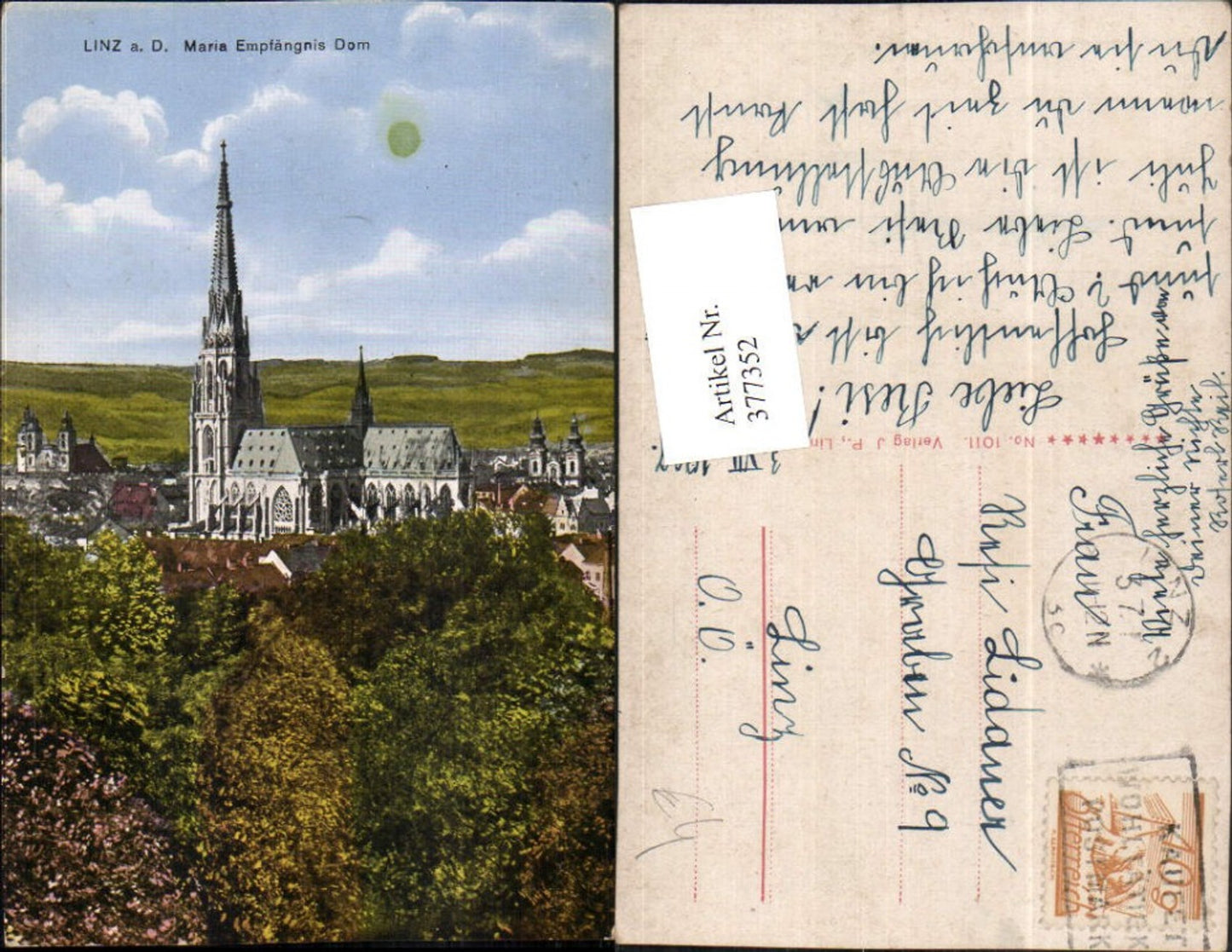 377352,Linz an d. Donau Maria Empfängnis-Dom Kirche