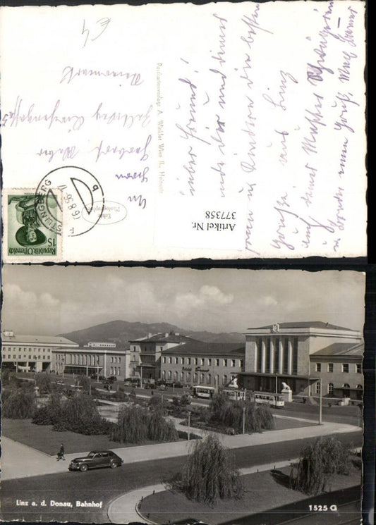 377358,Linz an d. Donau Bahnhof Straßenbahnen