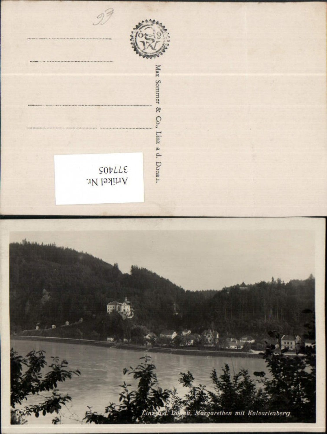 377405,Linz an d. Donau Margarethen m. Kalvarienberg