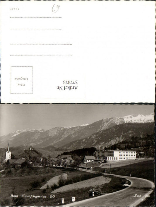 377473,Haus Windischgarsten Teilansicht Bergkulisse