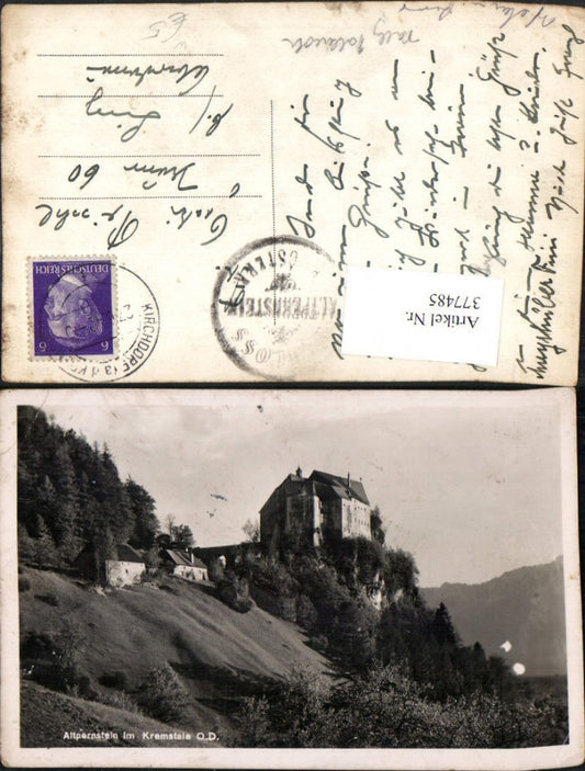 377485,Burg Altpernstein b. Micheldorf im Kremstale