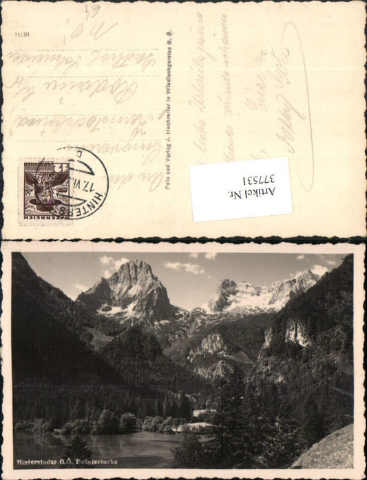 377531,Hinterstoder Polsterluke Bergkulisse