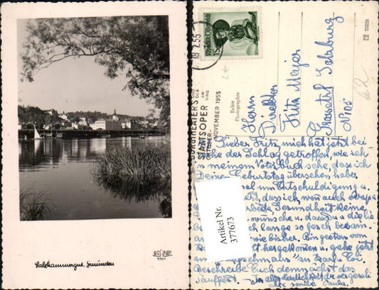 377673,Gmunden Teilansicht pub F. E. Brandt 9351