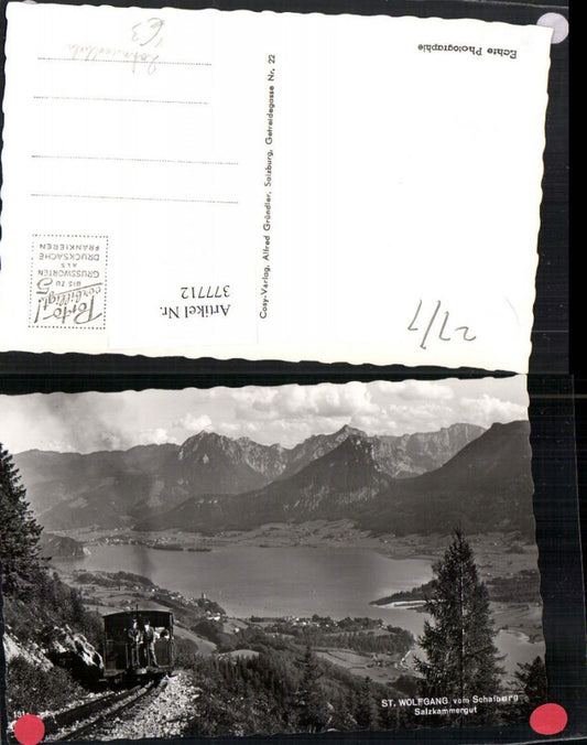 377712,St. Wolfgang vom Schafberg Zahnradbahn Bergkulisse pub Cosy 131a