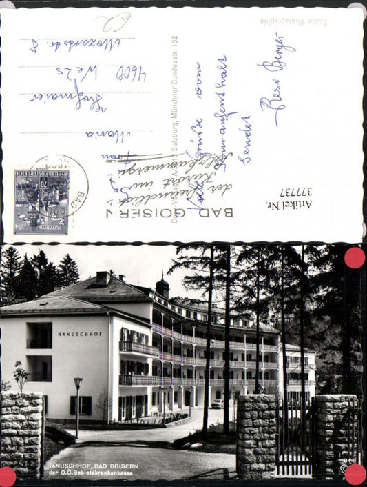 377737,Bad Goisern Hanuschhof Gebäude
