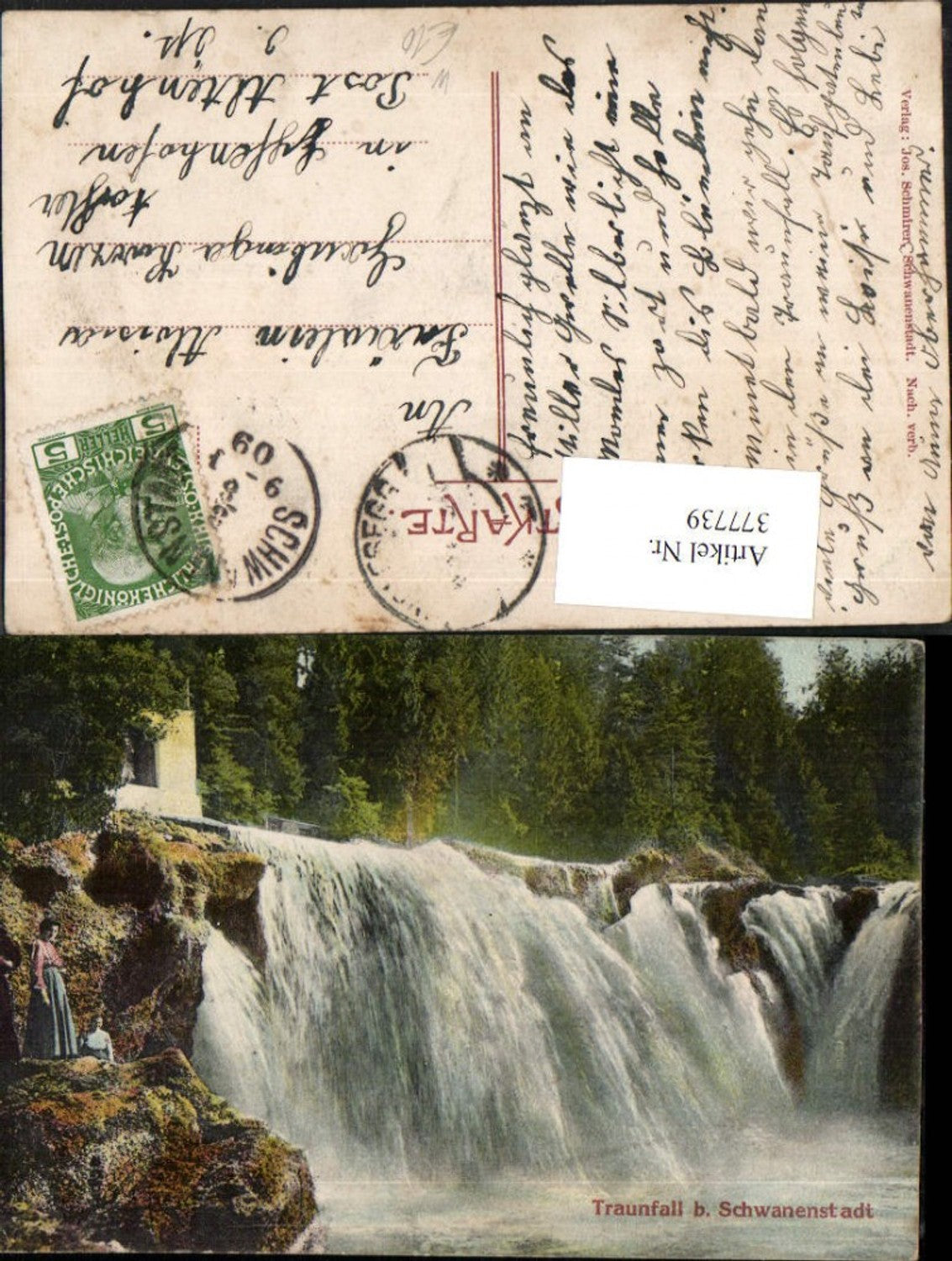 377739,Traunfall Wasserfall b. Schwanenstadt