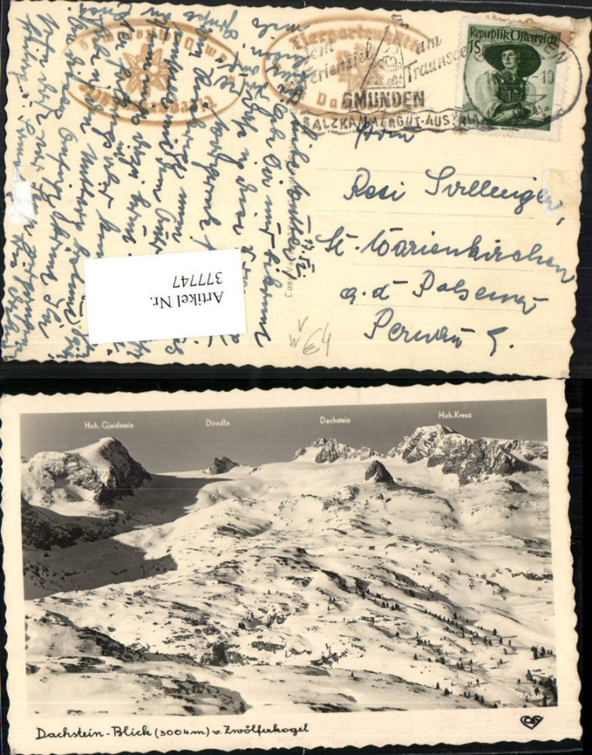 377747,Dachstein Blick vom Zwolferkogel b. Bad Goisern Bergkulisse pub Cosy