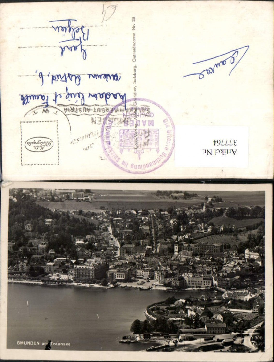 377764,Gmunden am Traunsee Totale pub Cosy 1308