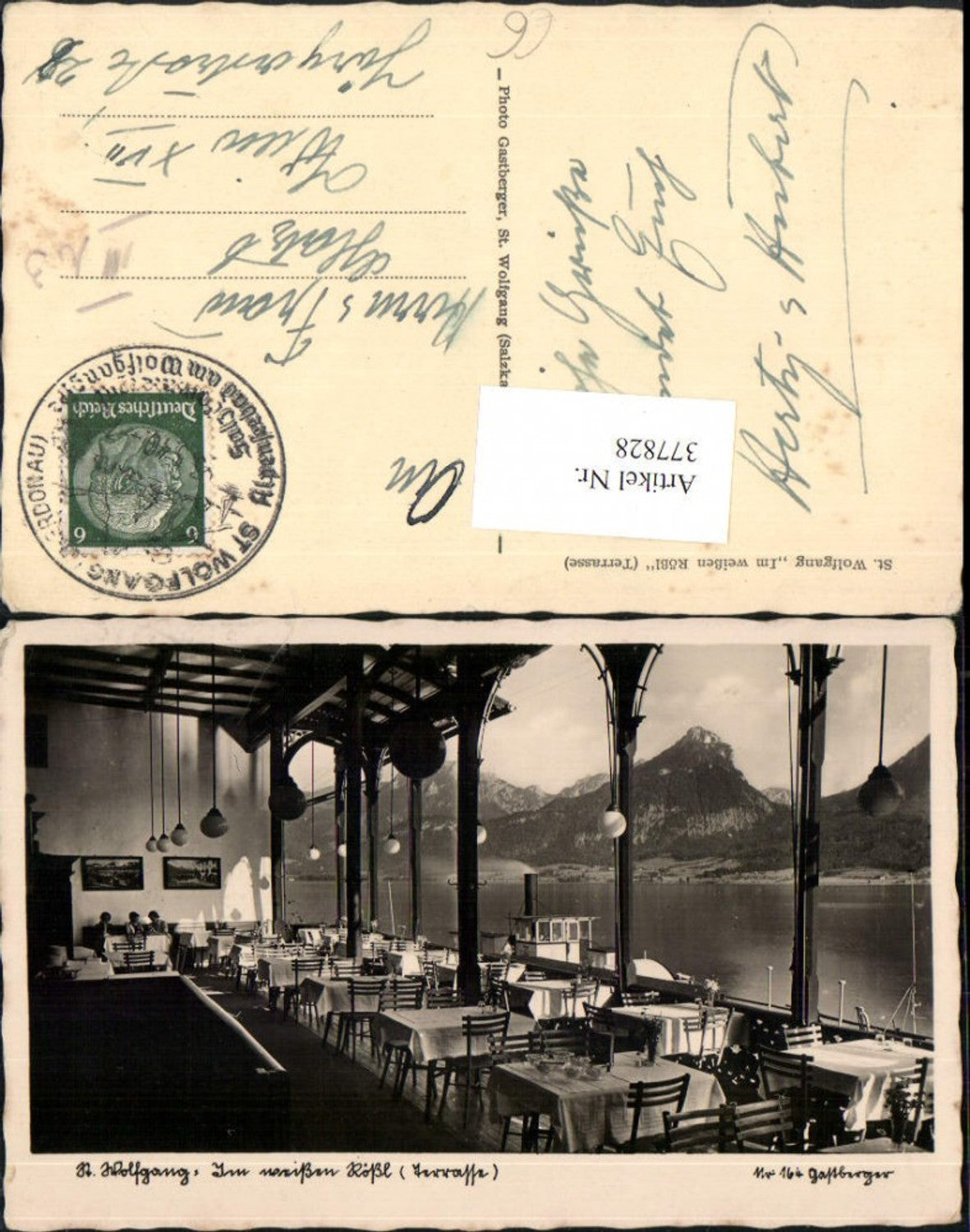 377828,St. Wolfgang Im weißen Rössl Terrasse