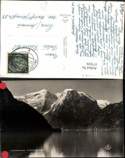 377839,Hallstättersee See m. Hallstatt Bergkulisse