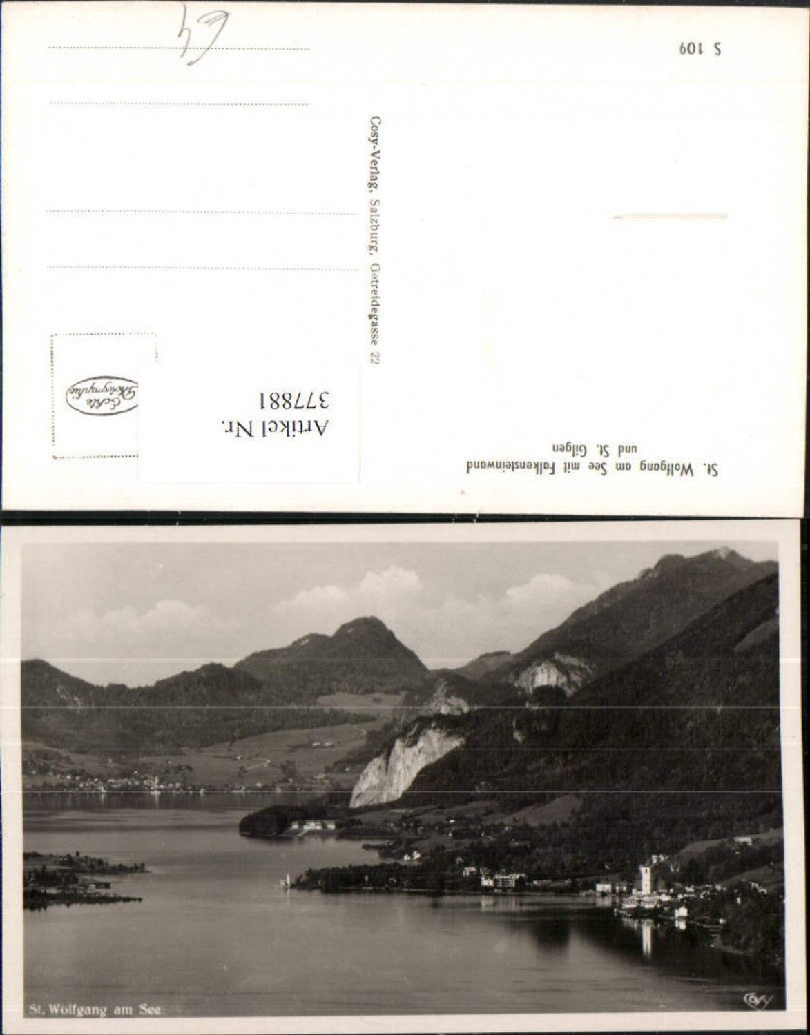 377881,St. Wolfgang am See Totale Bergkulisse pub Cosy