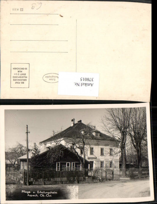378015,Aspach Pflege- und Erholungsheim