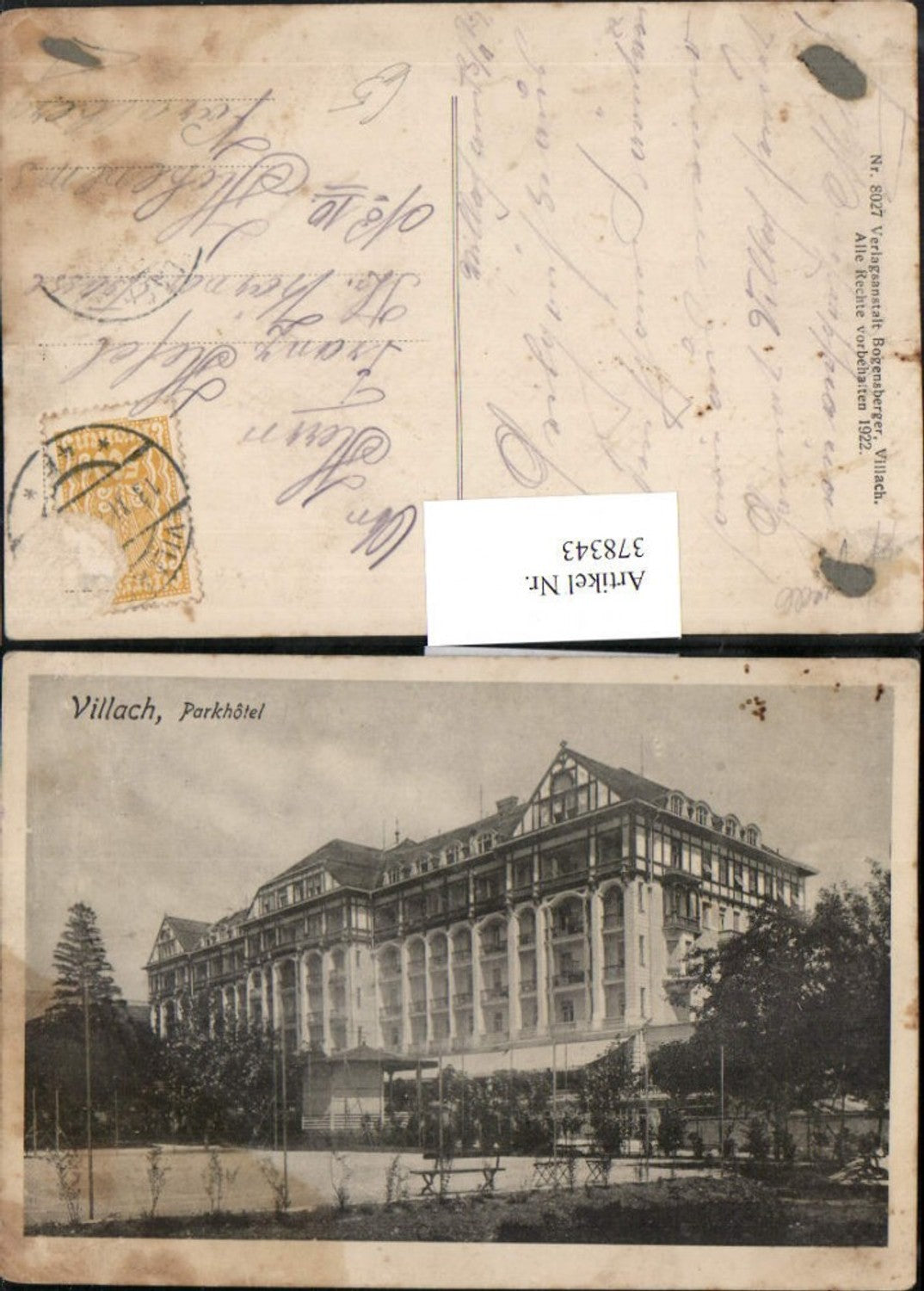 378343, Villach Parkhotel Building
