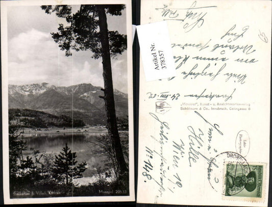 378357,Faakersee See b. Villach Bergkulisse