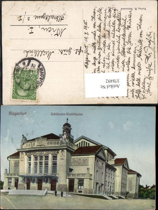 378492,Klagenfurt Jubiläums-Stadttheater Theater Gebäude