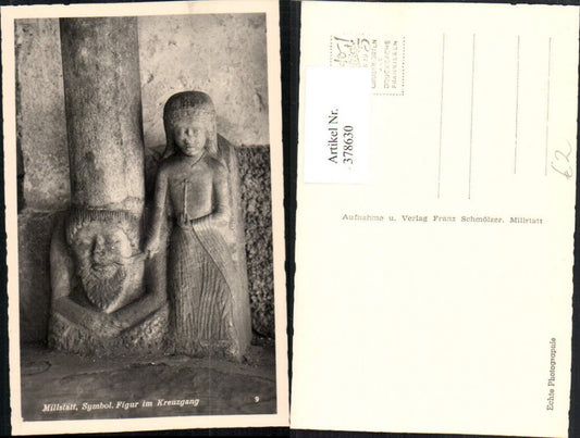 378630,Millstatt am See Symbol Figur im Kreuzgang