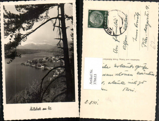 378633,Millstatt am See Totale Bergkulisse
