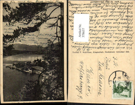378637,Millstatt am See Totale Bergkulisse