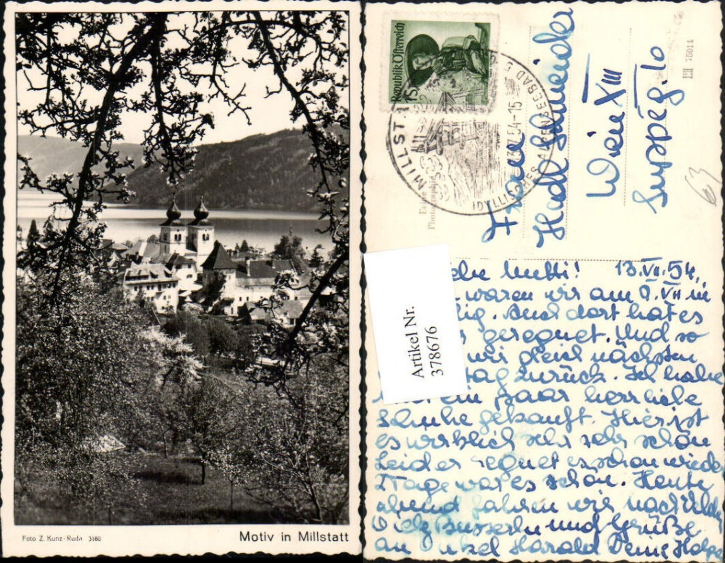 378676,Millstatt am See Teilansicht