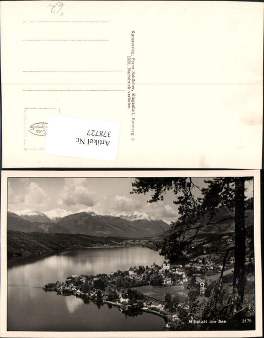 378727,Millstatt am See Totale Bergkulisse pub Franz Schilcher 2179