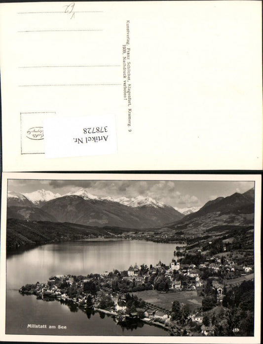 378728,Millstatt am See Totale Bergkulisse pub Franz Schilcher 459