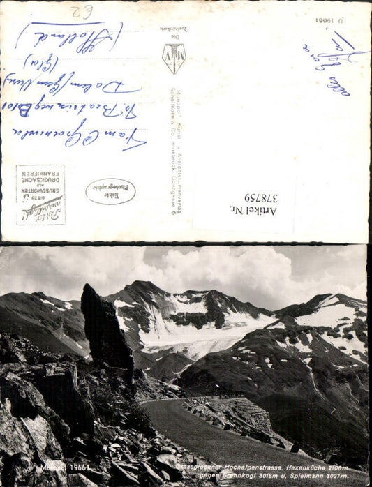 378759,Großglockner Hochalpenstraße b. Heiligenblut Hexenküche Bergkulisse