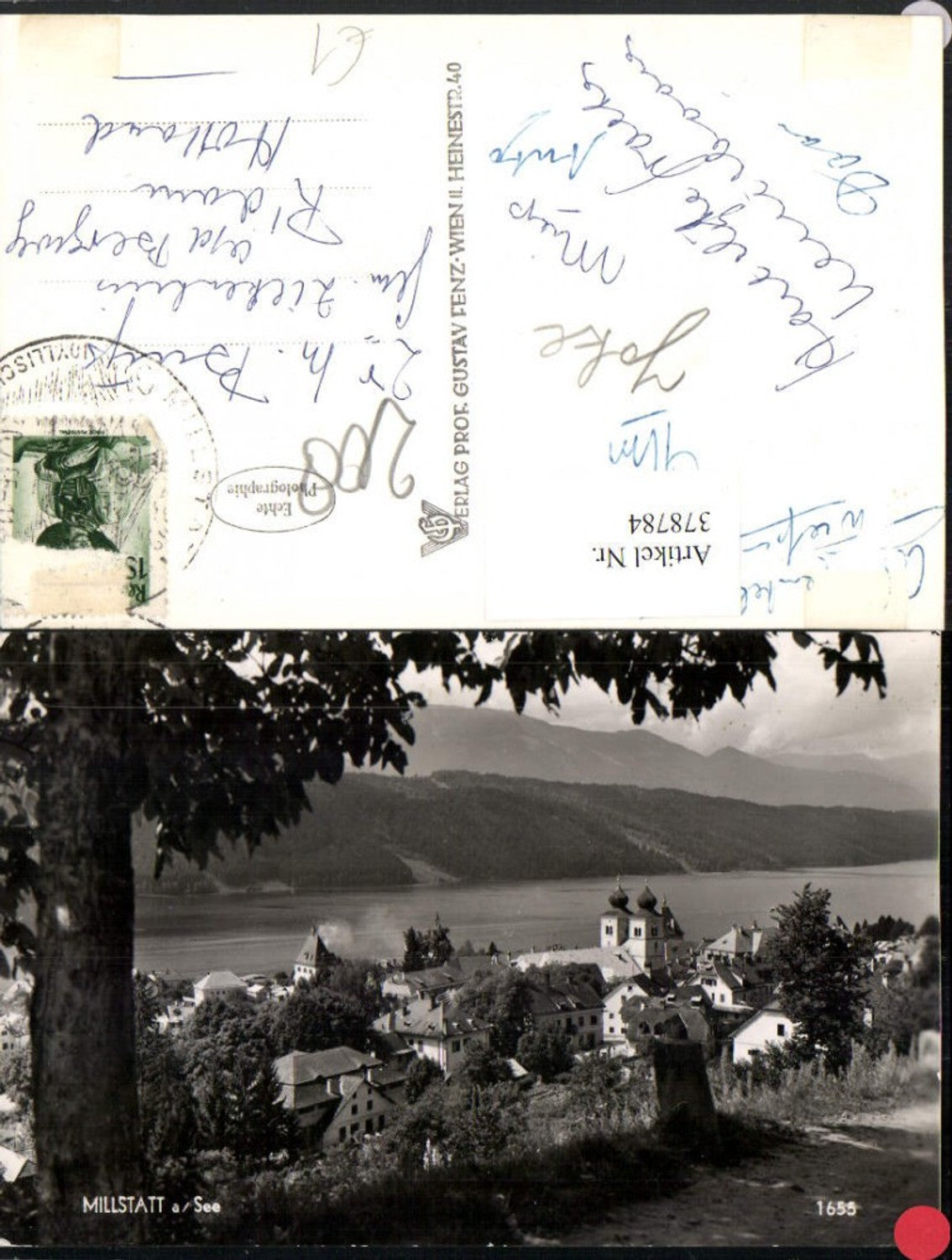 378784,Millstatt am See Teilansicht Bergkulisse
