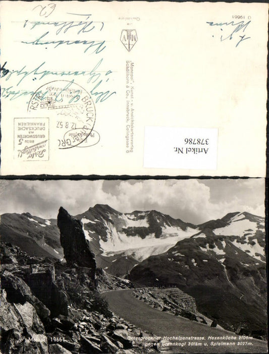 378786,Großglockner Hochalpenstraße b. Heiligenblut Hexenküche Bergkulisse