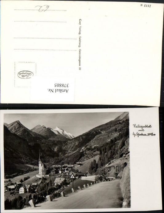 378805,Heiligenblut Totale m. Großglockner Bergkulisse pub Cosy