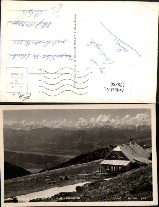 378880,Millstätterhütte Berghütte am Törl m. Fernsicht b. Millstatt Bergkulisse