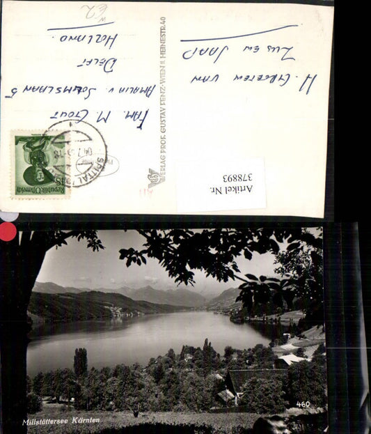 378893,Millstättersee b. Seeboden Millstatt Bergkulisse