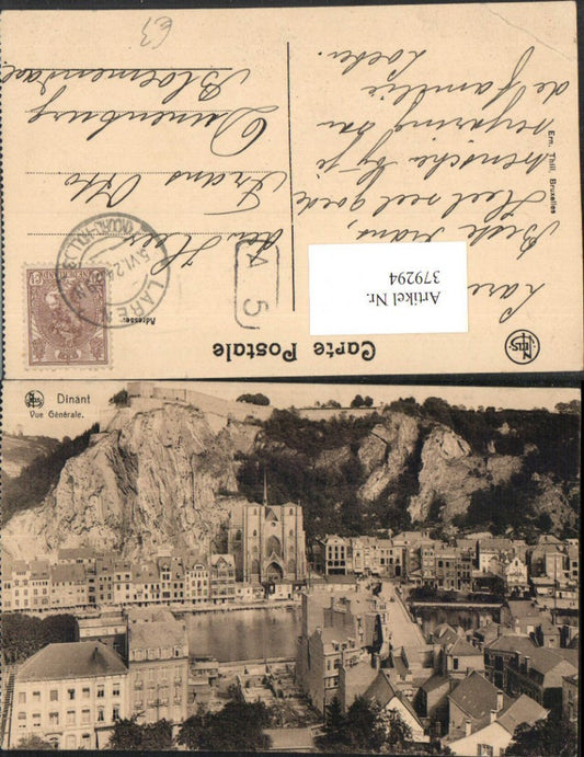 379294,Belgium Dinant Vue Generale Teilansicht Brücke Kirche