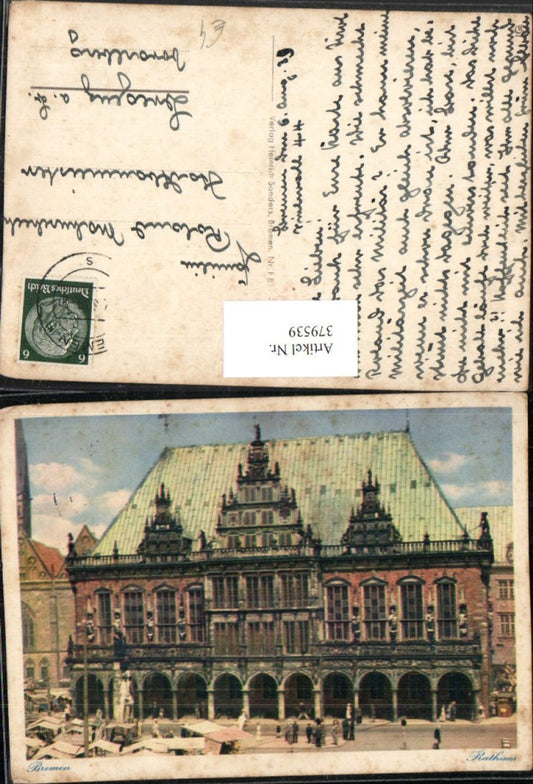 379539,Bremen Rathaus Gebäude Arkaden