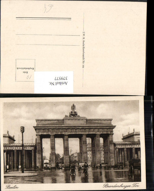 379577,Berlin Brandenburger-Tor Straßenansicht