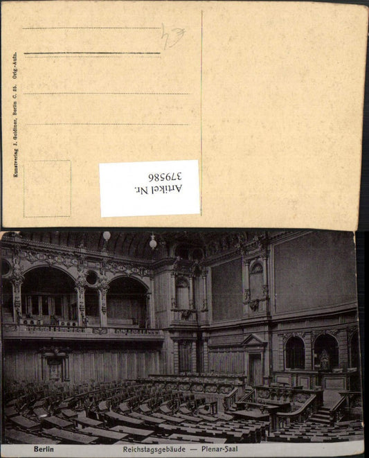 379586,Berlin Reichstagsgebäude Plenar-Saal Innenansicht