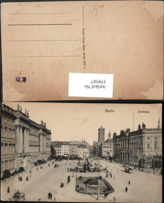 379587,Berlin Schlossplatz Straßenansicht