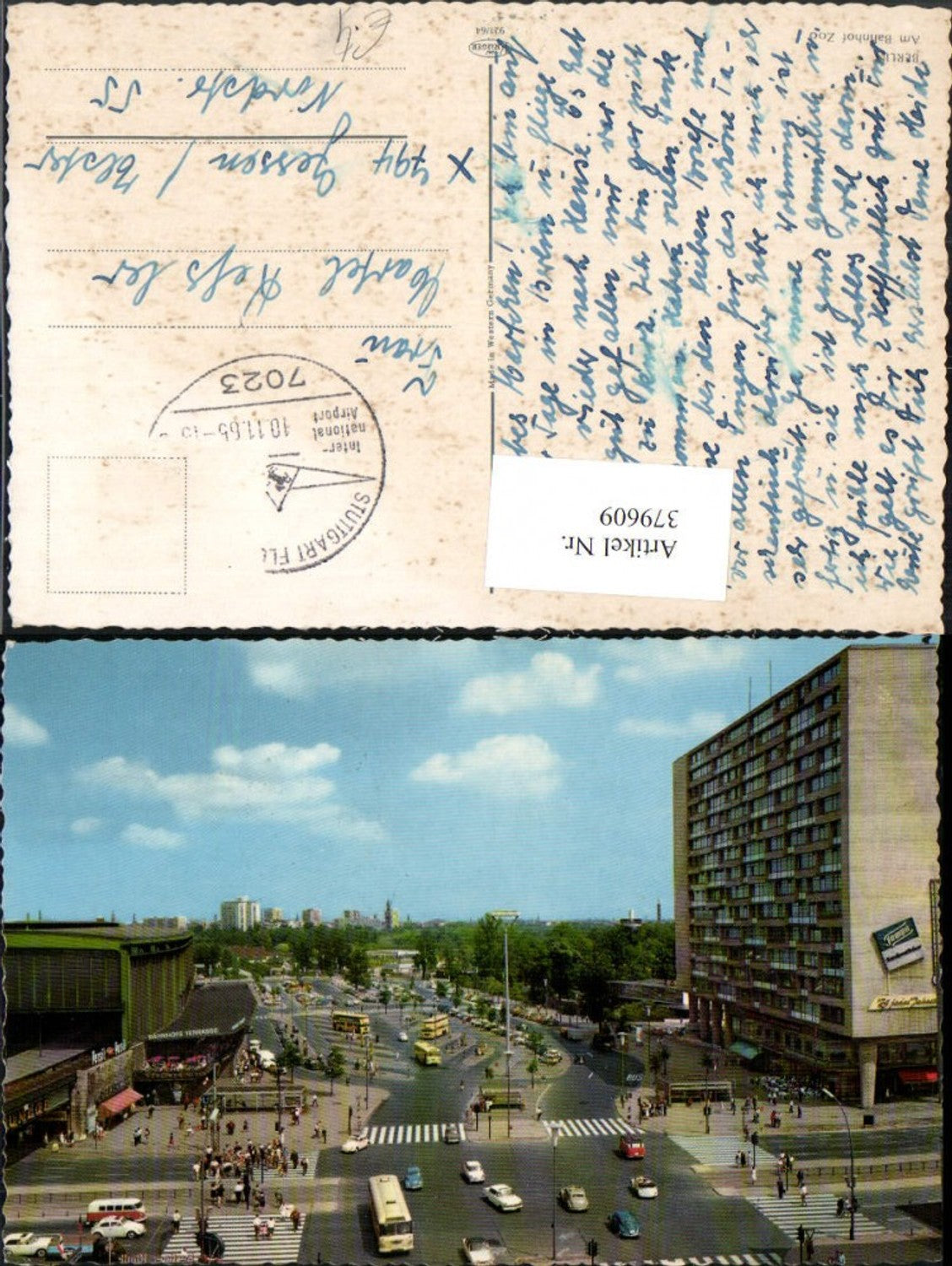 379609,Berlin Am Bahnhof Zoo Hochhaus Gebäude