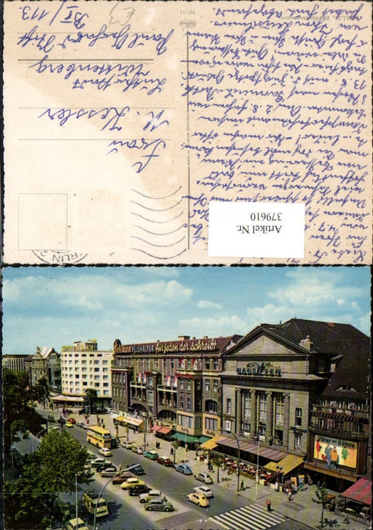 379610,Berlin Kurfürstendamm Haus Wien Geschäfte